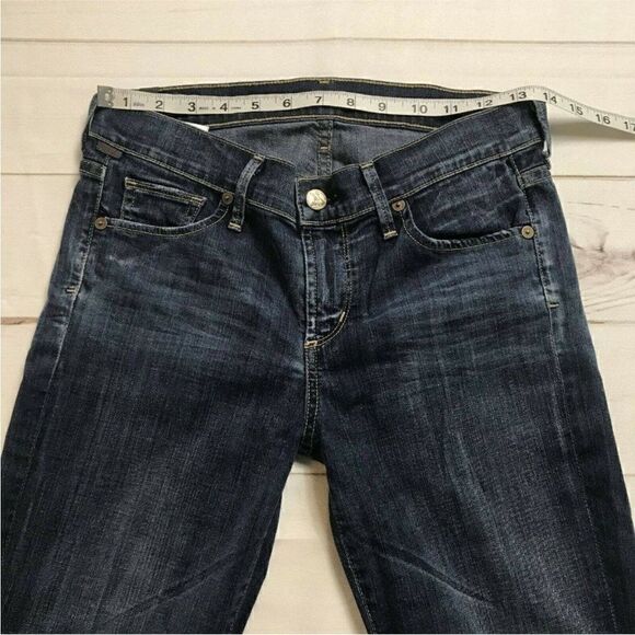 Citizens Of Humanity Womens Blue Mid Rise Pockets Bootcut Leg Denim Jeans Sz 27 - Picture 9 of 11